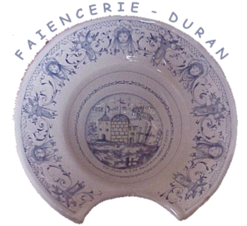 faience: plat a barbe