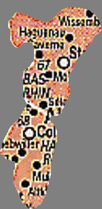 Carte Alsace